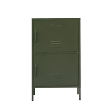 Load image into Gallery viewer, ArtissIn Double Storage Cabinet Shelf Organizer Bedroom Green
