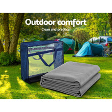 Load image into Gallery viewer, Weisshorn 6M Annex Matting Pack of 2x 3 x2.5m Floor Mats Mesh Camping Picnic
