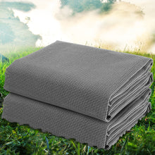 Load image into Gallery viewer, Weisshorn 6M Annex Matting Pack of 2x 3 x2.5m Floor Mats Mesh Camping Picnic
