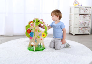 Playtime activity tree on rotating base