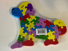 Load image into Gallery viewer, Puzzle for toddlers- Wooden animal themed puzzle -Puppy
