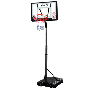 Everfit Adjustable Portable Basketball Stand Hoop System Rim