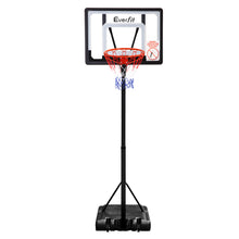 Load image into Gallery viewer, Everfit Adjustable Portable Basketball Stand Hoop System Rim
