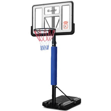 Load image into Gallery viewer, Everfit 3.05M Basketball Hoop Stand System Ring Portable Net Height Adjustable Blue
