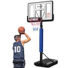 Load image into Gallery viewer, Everfit 3.05M Basketball Hoop Stand System Ring Portable Net Height Adjustable Blue
