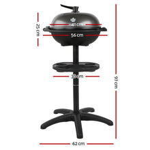 Load image into Gallery viewer, Grillz Portable Electric BBQ With Stand
