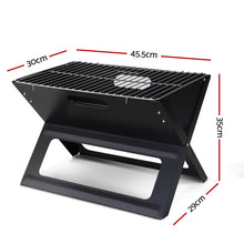 Load image into Gallery viewer, Fathers Day gift- Portable Charcoal BBQ Grill-easy for camping, picnics, home and fishing trips
