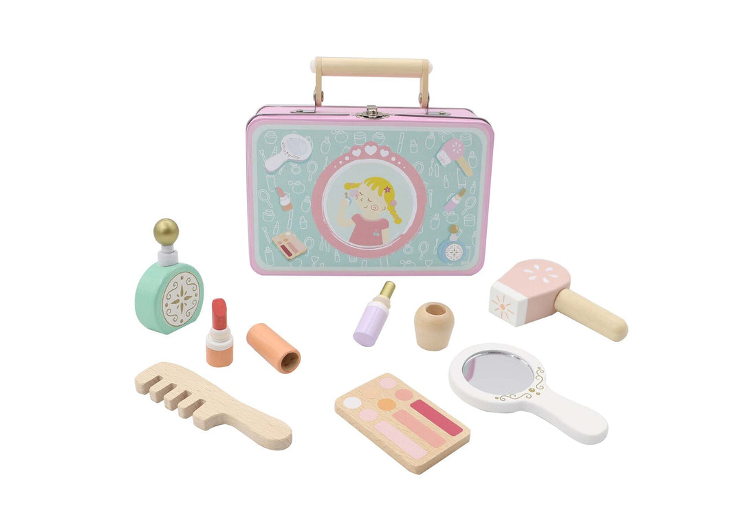 BEAUTY PLAYSET IN TIN CASE rec. Age: 3 Years+