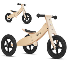 Load image into Gallery viewer, Scout 2-in-1 Balance Bike &amp; Trike.
