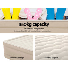 Load image into Gallery viewer, Bestway Air Bed Queen Size Mattress Camping Beds Inflatable Built-in Pump
