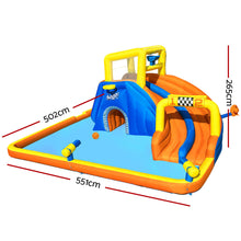 Load image into Gallery viewer, Bestway Inflatable Water Slide Jumping Castle Double Slides for Pool Playground
