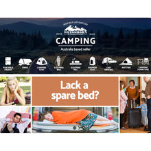 Load image into Gallery viewer, Weisshorn Self Inflating Mattress Camping Sleeping Mat Air Bed Pad Double Coffee 10CM Thick
