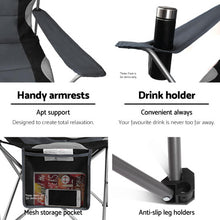 Load image into Gallery viewer, Weisshorn Levede Roll Up Camping Table Folding Portable Aluminum Outdoor BBQ
