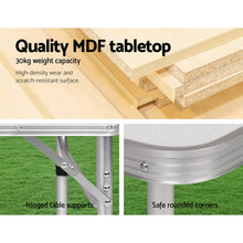 Load image into Gallery viewer, Weisshorn Foldable Kitchen Camping Table

