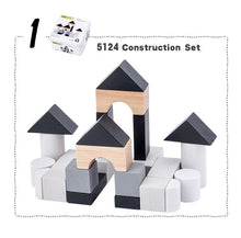 Load image into Gallery viewer, Set 12 -TWELVE different Puzzle Educational Games for Travel in closable Tin Can.
