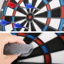 Load image into Gallery viewer, 13.5&quot; Dartboard Dart Board with Soft Tip Darts Electronic Scorer 32 Games
