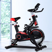 Load image into Gallery viewer, Everfit Spin Exercise Bike Fitness Commercial Home Workout Gym Equipment Black
