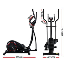 Load image into Gallery viewer, Everfit Elliptical Cross Trainer Exercise Bike Fitness Equipment Home Gym Black
