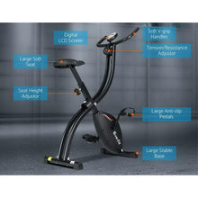 Load image into Gallery viewer, Everfit Exercise Bike X-Bike Folding Magnetic Bicycle Cycling Flywheel Fitness Machine
