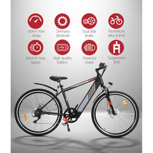 Load image into Gallery viewer, Phoenix 27" Electric Bike Mountain Bicycle eBike e-Bike City Lithium Battery
