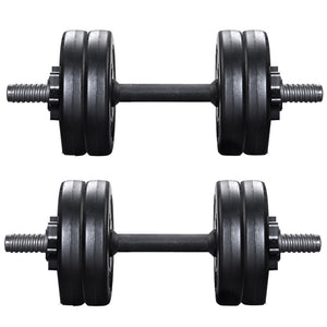 Everfit 22KG Dumbbells Dumbbell Set Weight Plates Home Gym Exercise