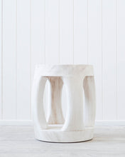 Load image into Gallery viewer, Timber Stool - Woodsworth - White Wash - 31x40x31cm set of TWO (2).
