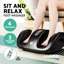 Load image into Gallery viewer, Livemor Foot Massager Black
