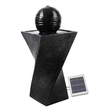 Load image into Gallery viewer, Gardeon Solar Powered Water Fountain Twist Design with Lights
