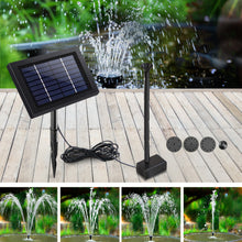 Load image into Gallery viewer, Gardeon Solar Pond Pump Water Fountain Outdoor Powered Submersible Filter 4FT

