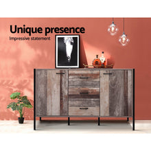 Load image into Gallery viewer, Artiss Buffet Sideboard Storage Cabinet Industrial Rustic Wooden
