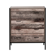 Load image into Gallery viewer, Artiss Chest of Drawers Tallboy Dresser Storage Cabinet Industrial Rustic
