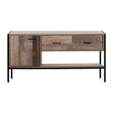 Load image into Gallery viewer, Artiss TV Stand Entertainment Unit Storage Cabinet Industrial Rustic Wooden 120cm
