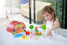 Load image into Gallery viewer, FARM PLAYSET WITH CARRY HOUSE
