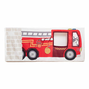 Fire Truck & Station Table Tent