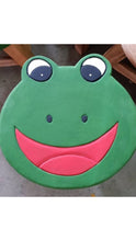 Load image into Gallery viewer, Children&#39;s Wooden Stool FROG Themed Chair Toddlers Step sitting Stool
