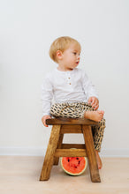 Load image into Gallery viewer, Children&#39;s Wooden Stool Blue Baby ELEPHANT Themed Chair Toddlers Step sitting Stool
