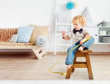 Load image into Gallery viewer, Kids furniture Wooden Stool Puppy Dog Chair Toddlers Step Sitting
