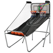 Load image into Gallery viewer, Basketball Arcade Game Electronic Scorer 8 Games Double Shoot Grey
