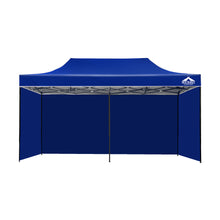 Load image into Gallery viewer, Gazebo Pop Up Marquee 3x6m Folding Wedding Tent Gazebos Shade Blue
