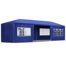 Load image into Gallery viewer, Instahut Gazebo 3x9m Outdoor Marquee side Wall Gazebos Tent Canopy Camping Blue 8 Panel
