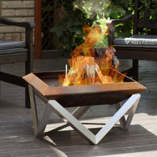 Load image into Gallery viewer, ALFRED RIESS Kubas Steel Fire Pit - Medium
