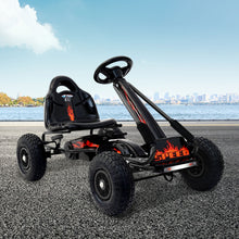 Load image into Gallery viewer, Rigo Kids Pedal Go Kart Car Ride On Toys Racing Bike Rubber Tyre Adjustable Seat
