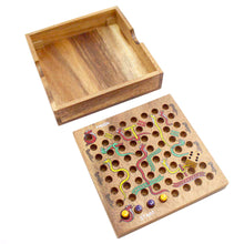Load image into Gallery viewer, Snakes and Ladders - wooden board game, family game for kids, table game
