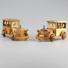 Load image into Gallery viewer, Wooden Vintage Toy Car Type B

