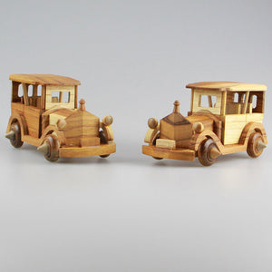 Wooden Vintage Toy Car Type B