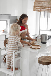 Toddlers mealtime Plate 100% sustainable bamboo Gingy the Gingerbread Man