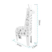 Load image into Gallery viewer, Cardboard pretend GIRAFFE - 3D DIY craft GIRAFFE Animal -easy build &amp; decorate
