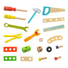 Load image into Gallery viewer, Pretend play tool carpenter set in carry case-kids play
