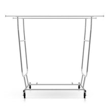 Load image into Gallery viewer, Artiss 6FT Double Rail Clothes Rack Coat Stand Adjustable Garment Rolling Hanger
