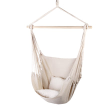 Load image into Gallery viewer, Gardeon Hammock Swing Chair - Cream
